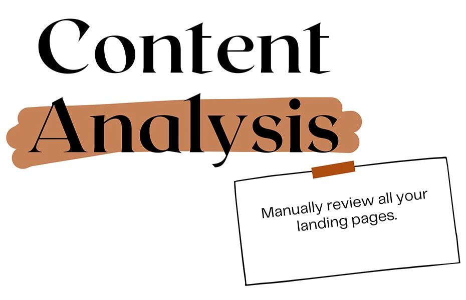 Evaluate on-page seo content