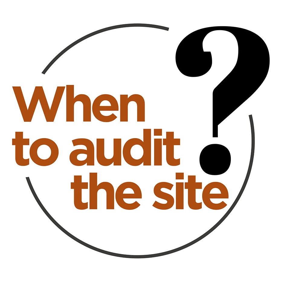 How frequently should you audit a website